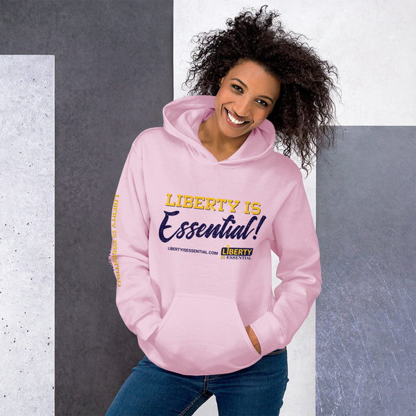 Liberty is Essential! Unisex Hoodie - Proud Libertarian - Liberty is Essential