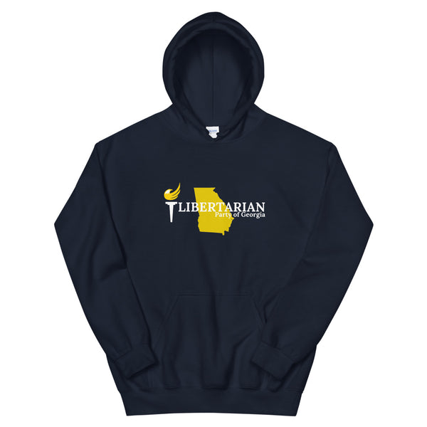 Libertarian Party of Georgia Unisex Hoodie - Proud Libertarian - Libertarian Party of Georgia