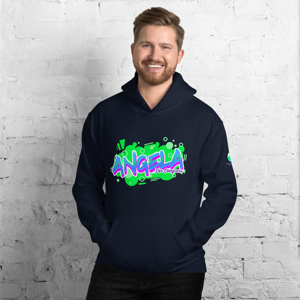 Angela for Congress Unisex Hoodie - Proud Libertarian - Angela Pence