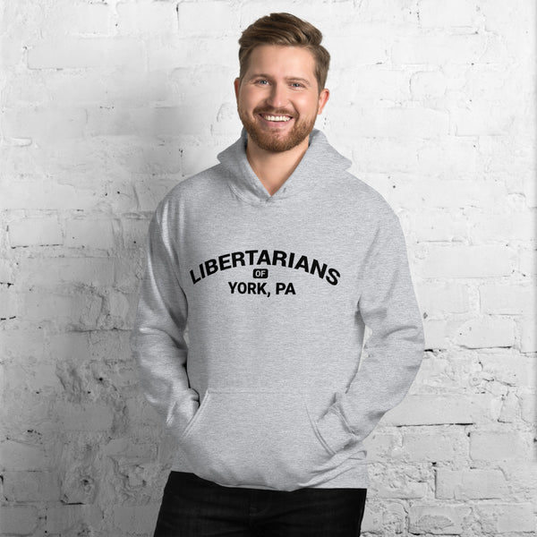 Libertarians of York PA Unisex Hoodie - Proud Libertarian - Libertarian Party of Pennsylvania - York