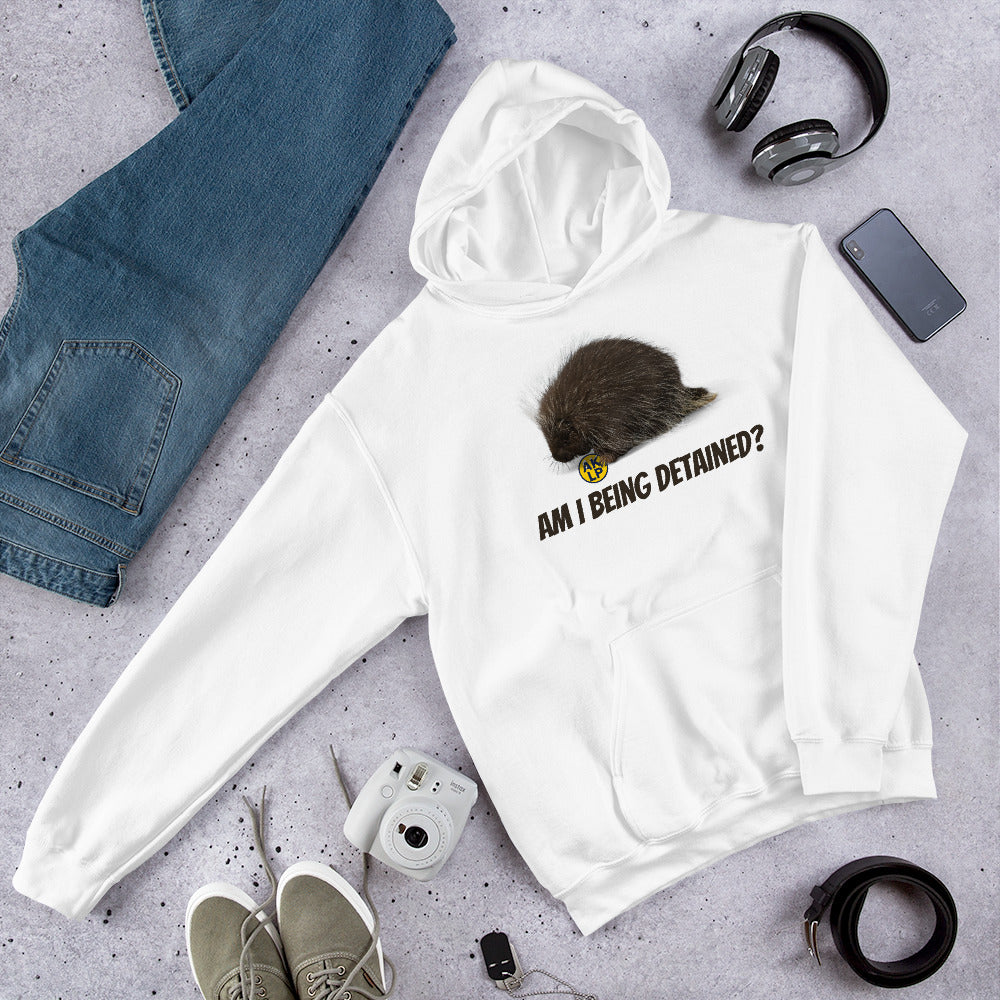 Am I Being detained? Alaska LP Unisex Hoodie - Proud Libertarian - Alaska Libertarian Party