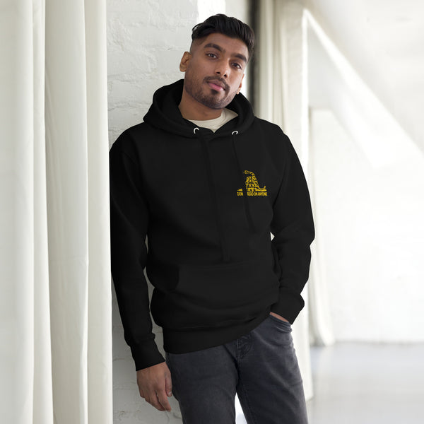 Don't Tread on Anyone Embroidered Unisex Hoodie - Proud Libertarian - Proud Libertarian