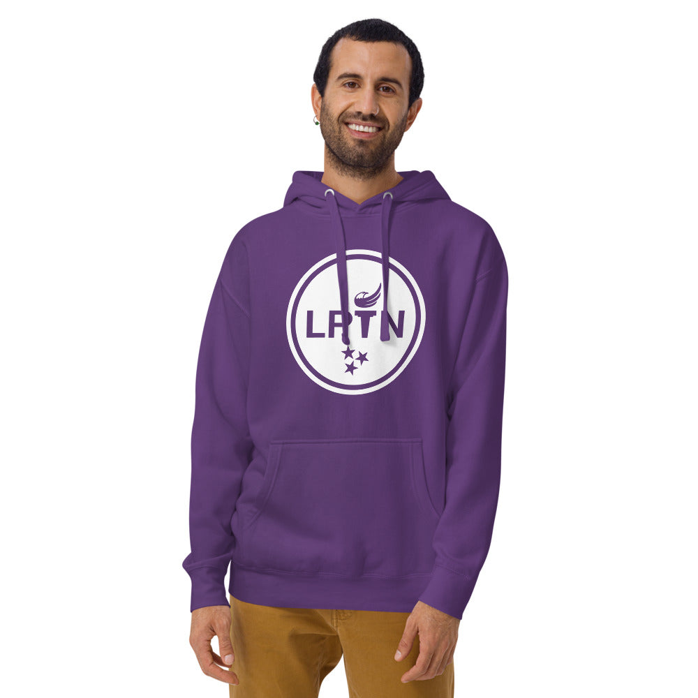 LPTN (White) Unisex Hoodie - Proud Libertarian - Libertarian Party of Tennessee