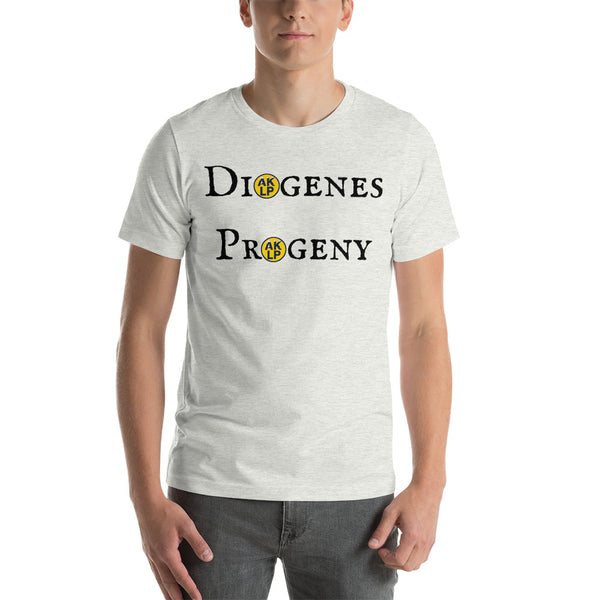 Diogenes Progeny Alaska LP Short-Sleeve Unisex T-Shirt - Proud Libertarian - Alaska Libertarian Party