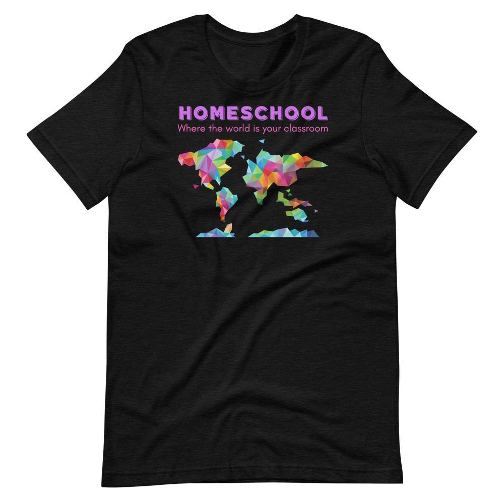 The World is Your Classroom Short-Sleeve Unisex T-Shirt - Proud Libertarian - Proud Libertarian