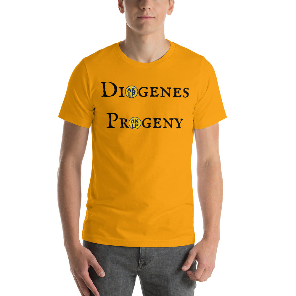 Diogenes Progeny Alaska LP Short-Sleeve Unisex T-Shirt - Proud Libertarian - Alaska Libertarian Party