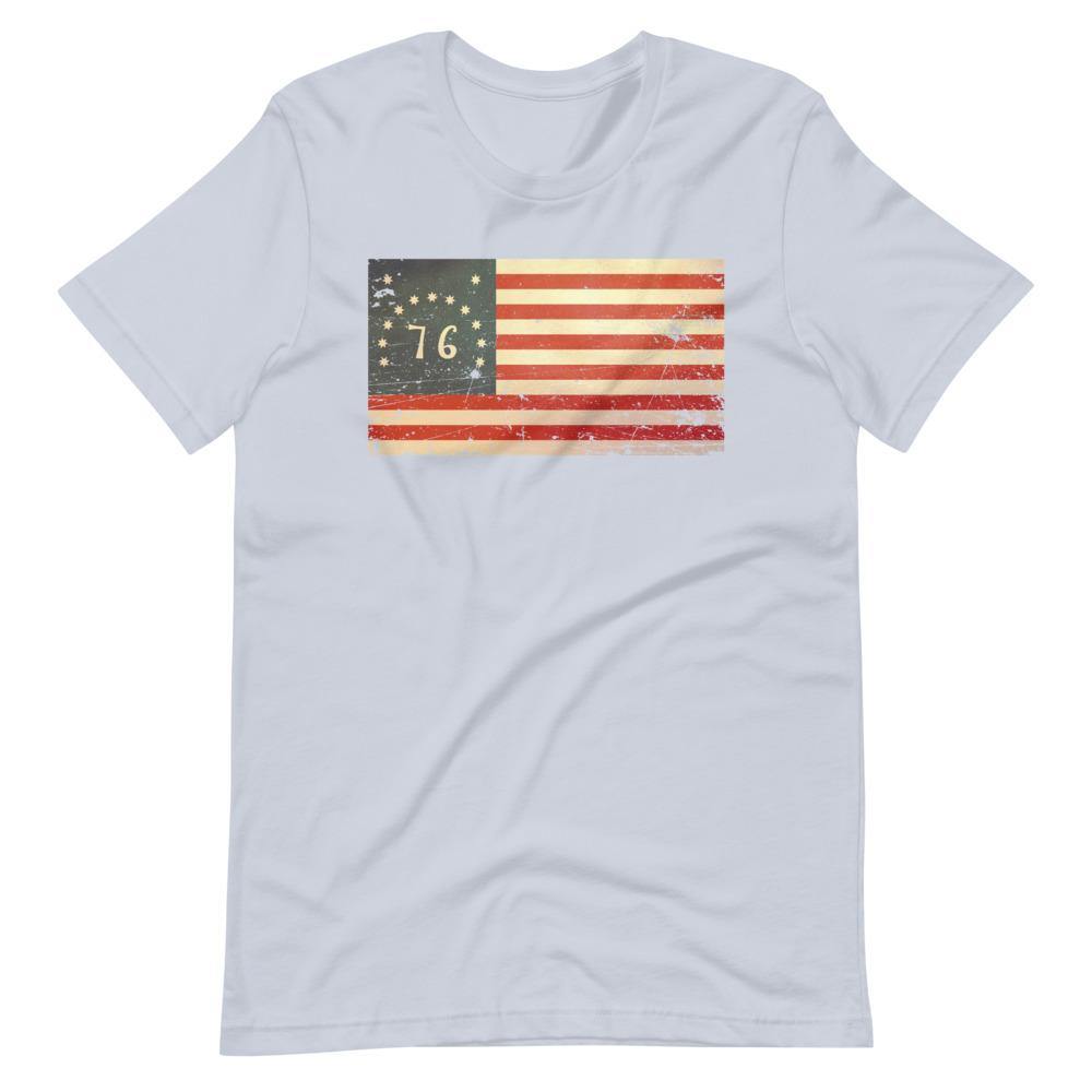 Bennington Vintage Short-Sleeve Unisex T-Shirt - Proud Libertarian - Libertarian Frontier