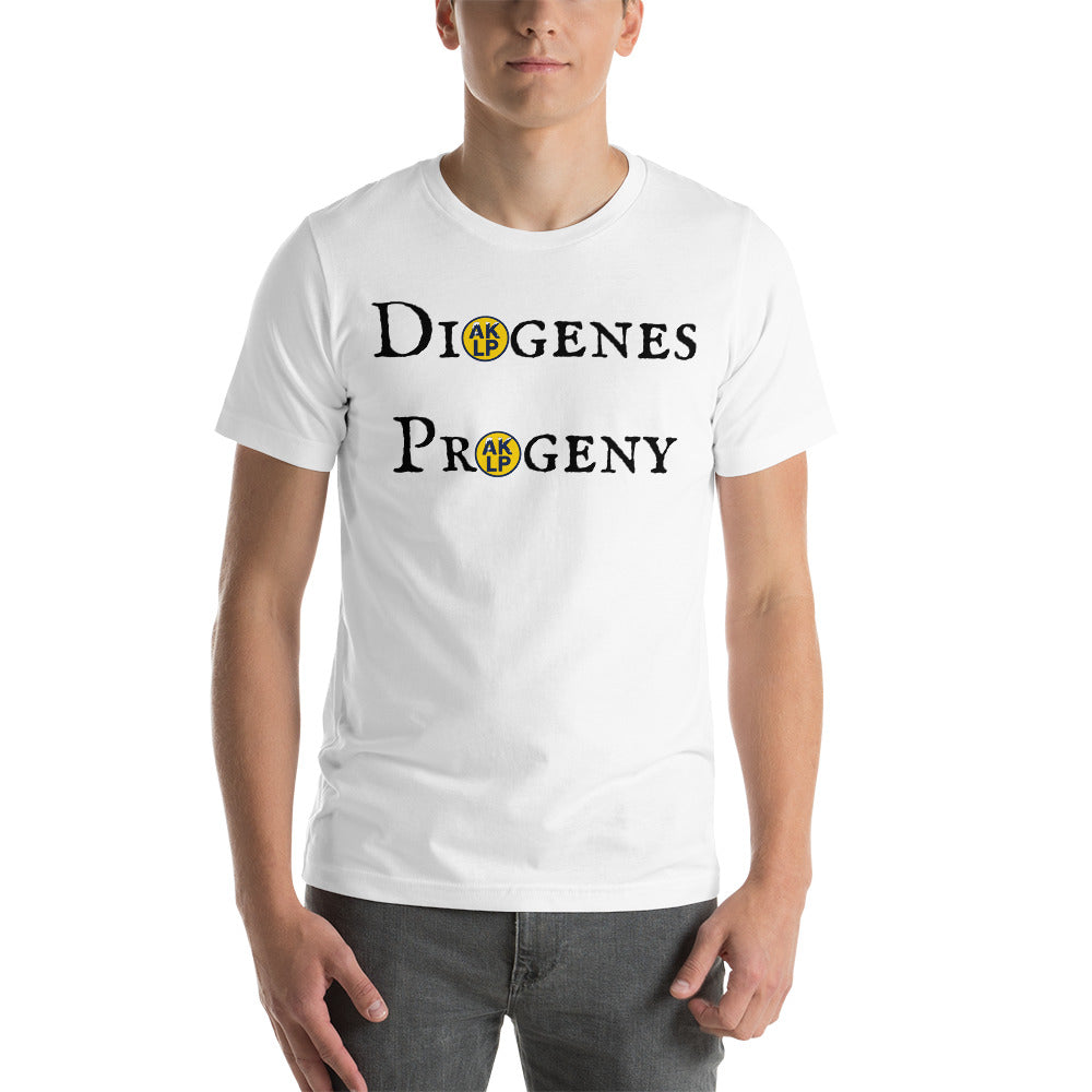 Diogenes Progeny Alaska LP Short-Sleeve Unisex T-Shirt - Proud Libertarian - Alaska Libertarian Party