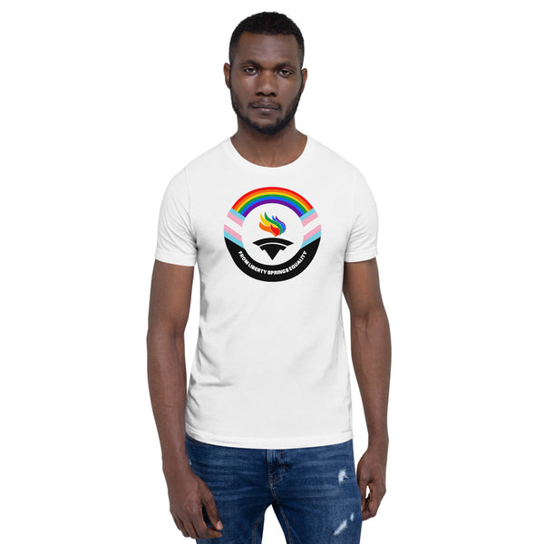 Outright Logo Short-Sleeve Unisex T-Shirt - Proud Libertarian - Outright Libertarians