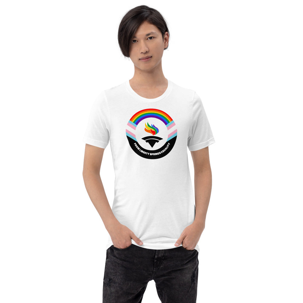 Outright Logo Short-Sleeve Unisex T-Shirt - Proud Libertarian - Outright Libertarians