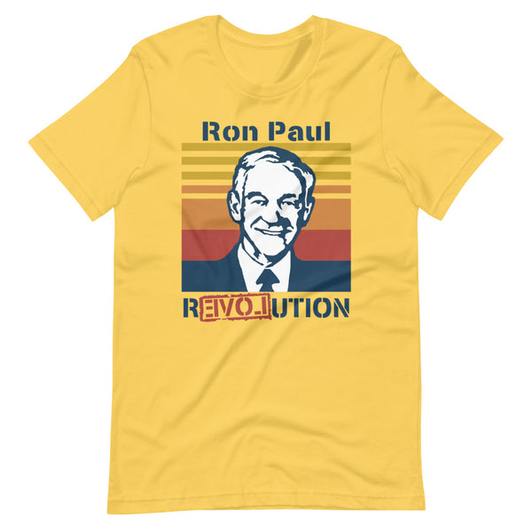Ron Paul Revolution Short-Sleeve Unisex T-Shirt - Proud Libertarian - Libertarian Frontier