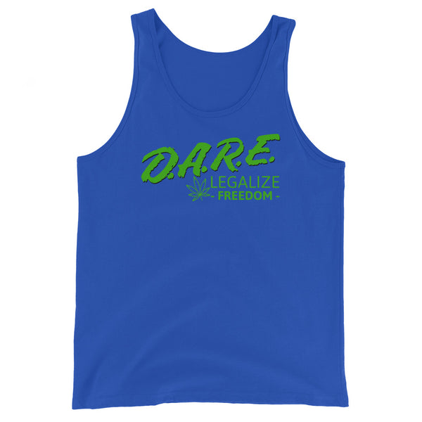 D.A.R.E to Legalize Freedom Unisex Tank Top - Proud Libertarian - Proud Libertarian