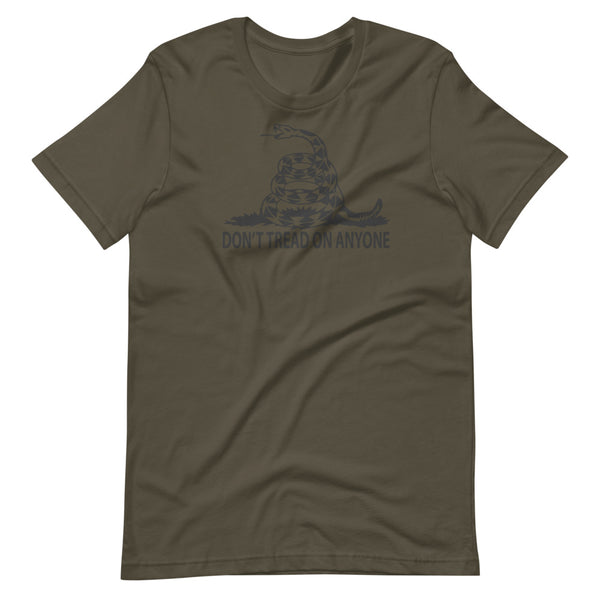 Don't Tread on Anyone Short-sleeve unisex t-shirt - Proud Libertarian - Proud Libertarian