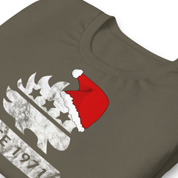 Merry Christmas Libertarian Porcupine - Liberty Unisex t-shirt - Proud Libertarian - Proud Libertarian