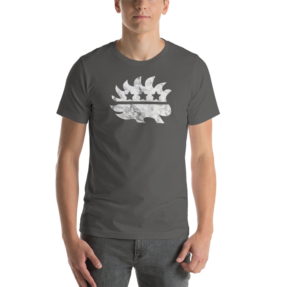 LP Porcupine - Schuylkill County, PA Short-Sleeve Unisex T-Shirt - Proud Libertarian - Proud Libertarian