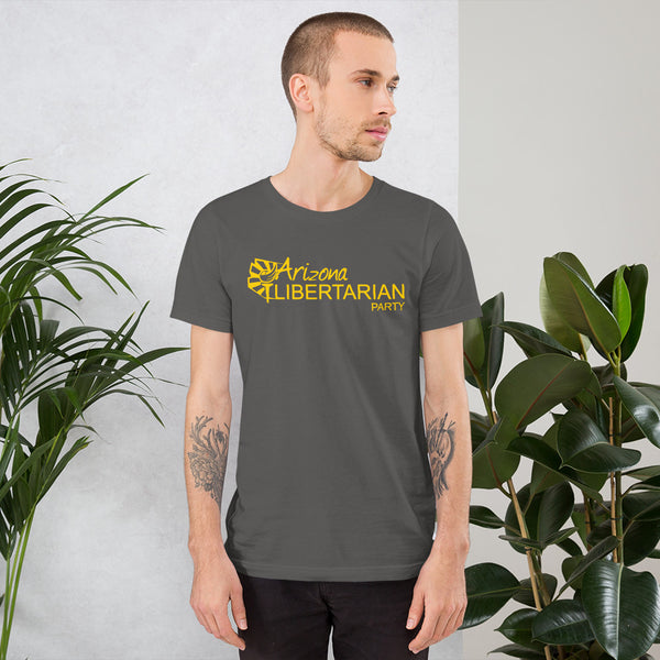 Arizona Libertarian Party Logo Unisex t-shirt - Proud Libertarian - Libertarian Party of Arizona