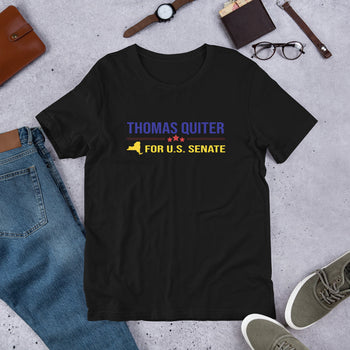 Tom Quiter for US Senate Unisex t-shirt - Proud Libertarian - Thomas Quiter Campaign