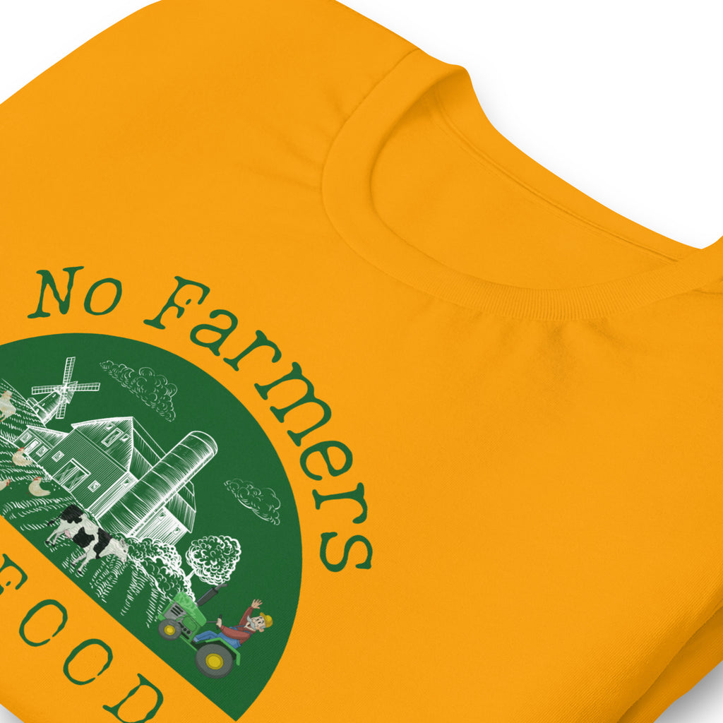 No Farmers no Food Unisex t-shirt - Proud Libertarian - The Brian Nichols Show