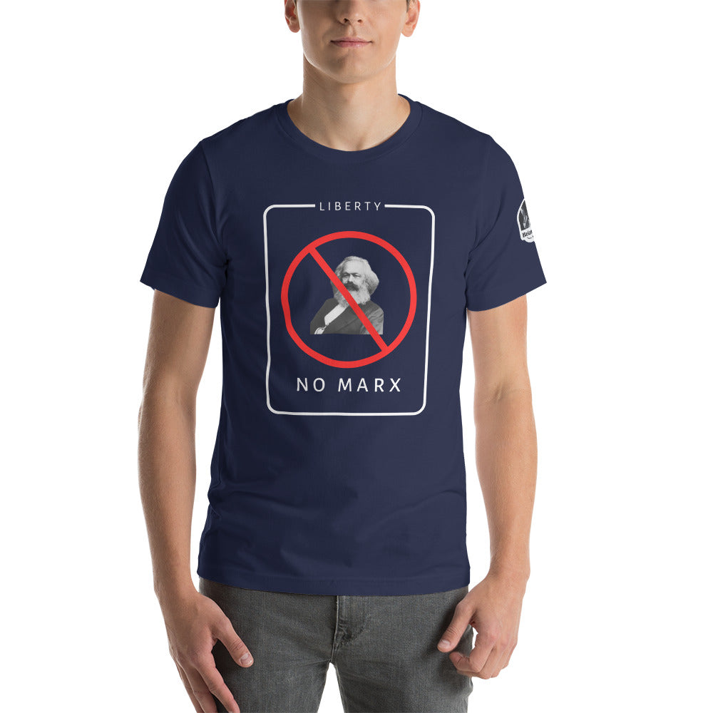 Liberty - No Marx Unisex t-shirt - Proud Libertarian - The Brian Nichols Show