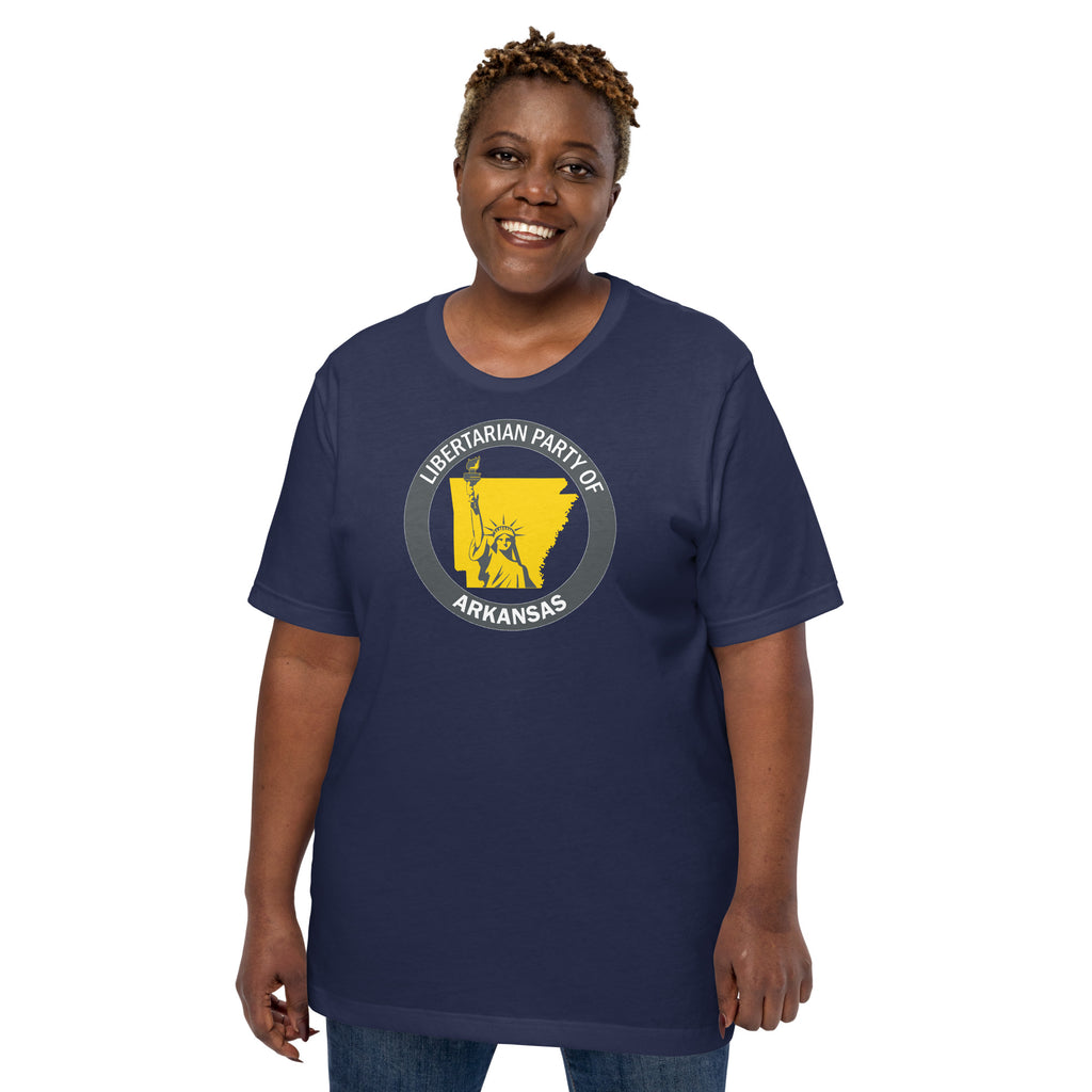 Libertarian Party of Arkansas Unisex t-shirt - Proud Libertarian - Libertarian Party of Arkansas