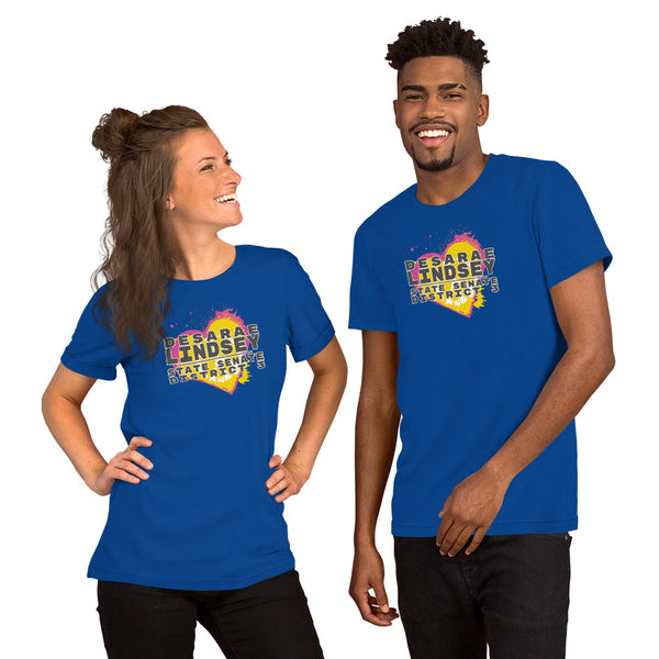 Desarae Lindsey for Texas Short-Sleeve Unisex T-Shirt - Proud Libertarian - Desarae Lindsey for Texas