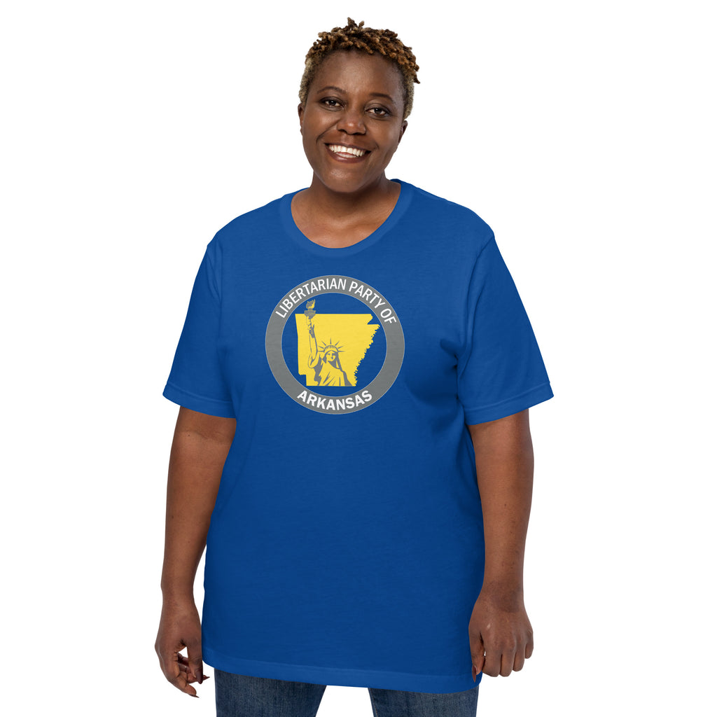 Libertarian Party of Arkansas Unisex t-shirt - Proud Libertarian - Libertarian Party of Arkansas