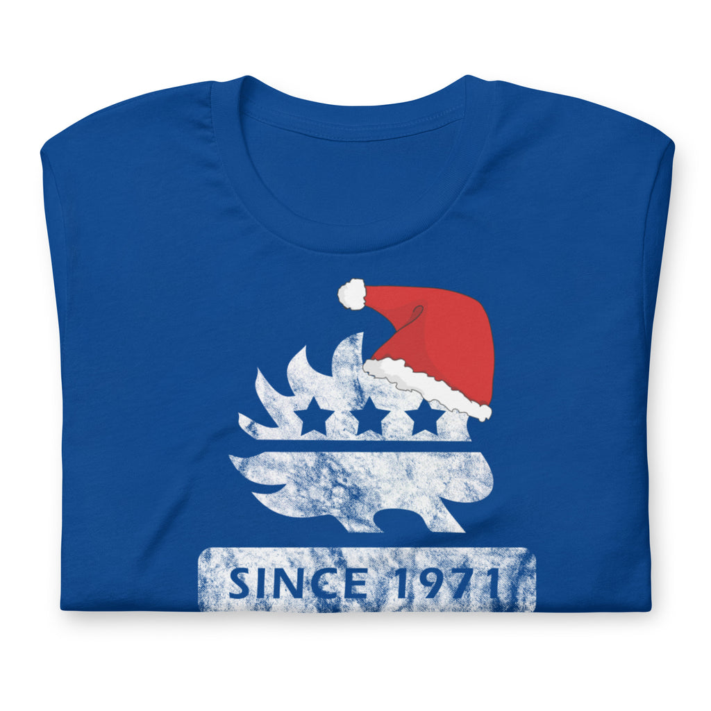 Merry Christmas Libertarian Porcupine - Liberty Unisex t-shirt - Proud Libertarian - Proud Libertarian