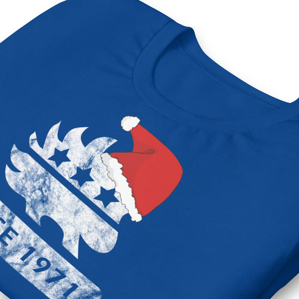 Merry Christmas Libertarian Porcupine - Liberty Unisex t-shirt - Proud Libertarian - Proud Libertarian