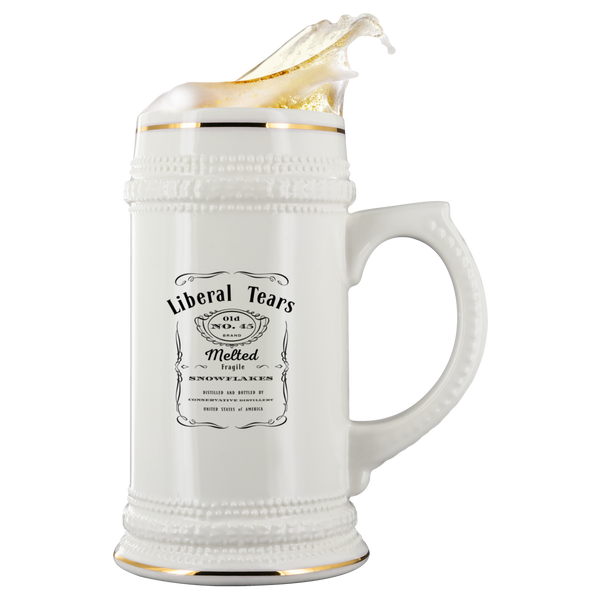 Liberal Tears Beer Stein - Proud Libertarian - Proud Libertarian