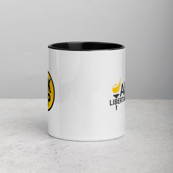 Alaska Libertarian Party Mug with Color Inside - Proud Libertarian - Alaska Libertarian Party