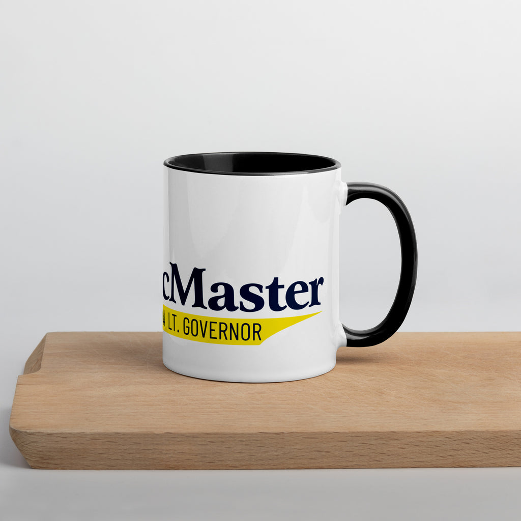 Tim McMaster for Pennsylvania Mug with color inside - Proud Libertarian - Tim McMaster for Pennsylvania