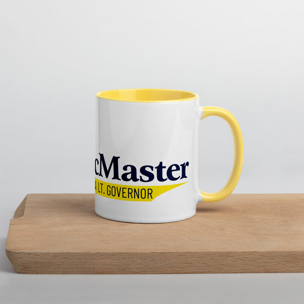 Tim McMaster for Pennsylvania Mug with color inside - Proud Libertarian - Tim McMaster for Pennsylvania