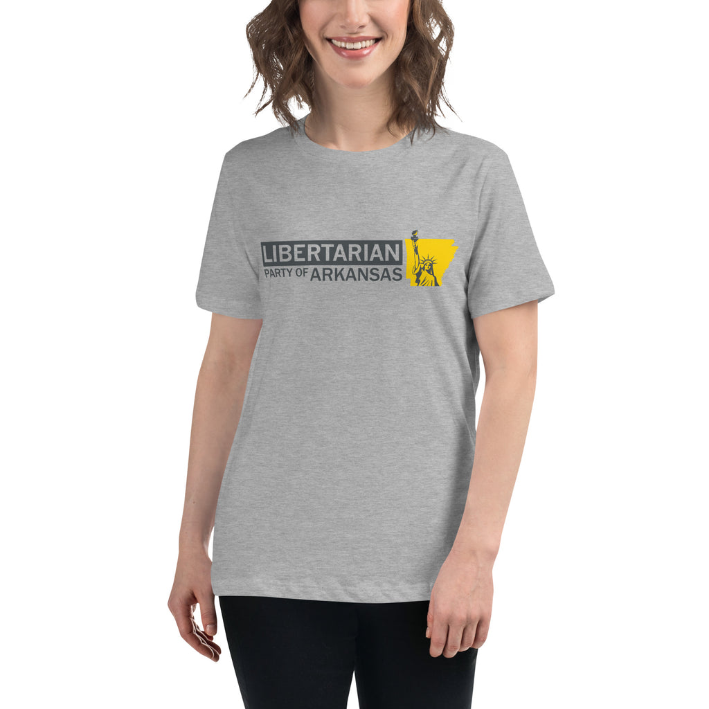 Libertarian Party of Arkansas Women's Relaxed T-Shirt - Proud Libertarian - Libertarian Party of Arkansas