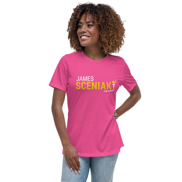 Sceniak For Senate Women's Relaxed T-Shirt - Proud Libertarian - Sceniak for Senate