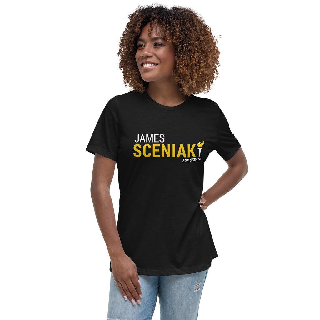 Sceniak For Senate Women's Relaxed T-Shirt - Proud Libertarian - Sceniak for Senate