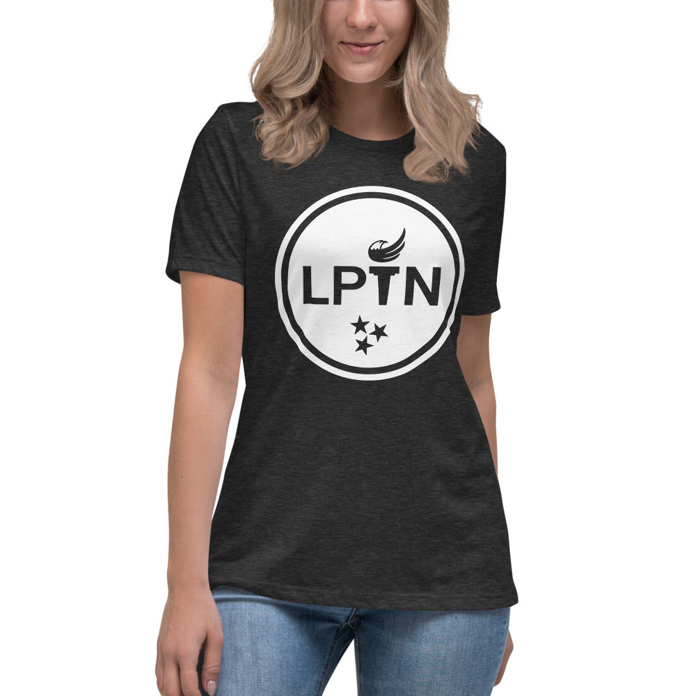 LPTN (White) Women's Relaxed T-Shirt - Proud Libertarian - Libertarian Party of Tennessee