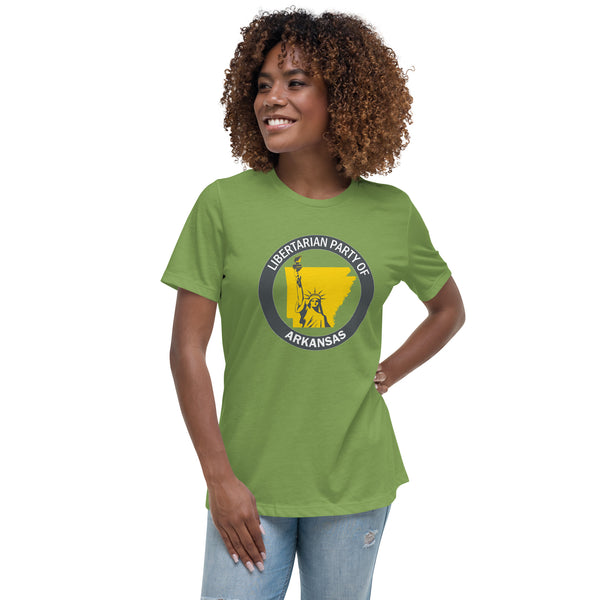 LP Arkansas Women's Relaxed T-Shirt - Proud Libertarian - Libertarian Party of Arkansas