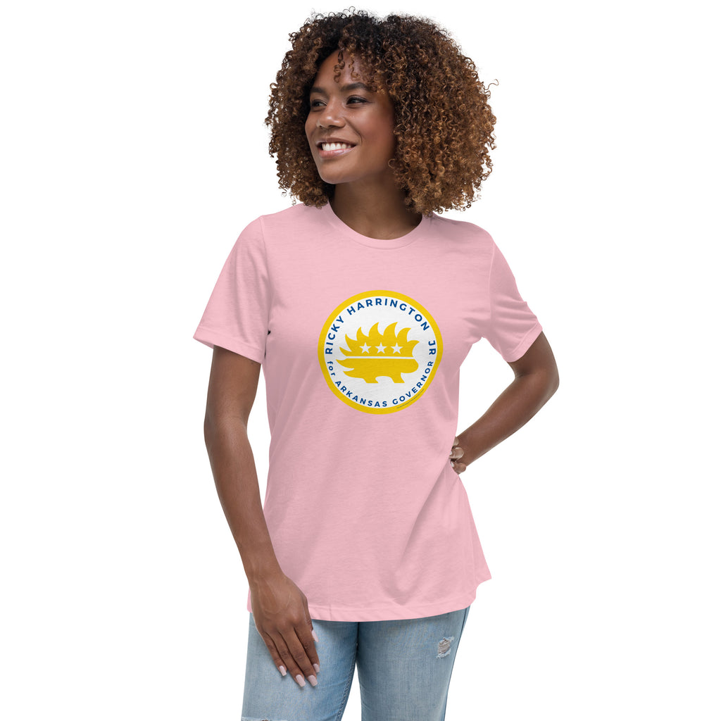 Ricky Harrington for Governor Arkansas Women's Relaxed T-Shirt - Proud Libertarian - Ricky Harrington