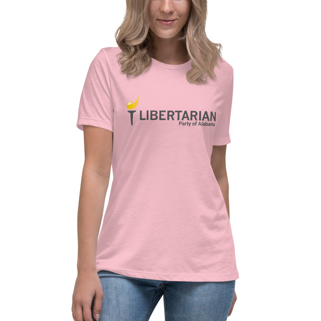 Libertarian Party of Alabama Women's Relaxed T-Shirt - Proud Libertarian - Libertarian Party of Alabama