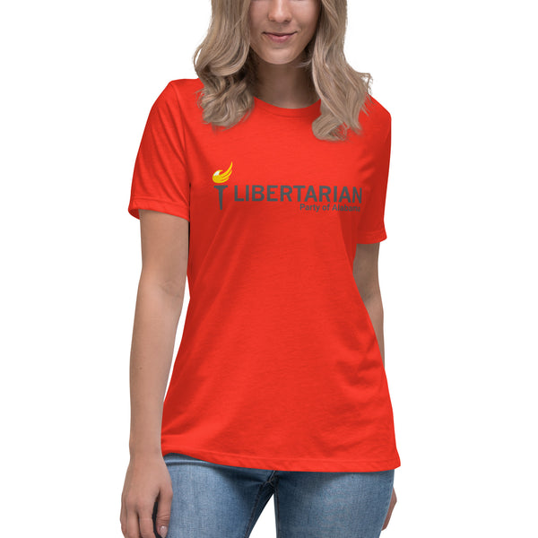 Libertarian Party of Alabama Women's Relaxed T-Shirt - Proud Libertarian - Libertarian Party of Alabama