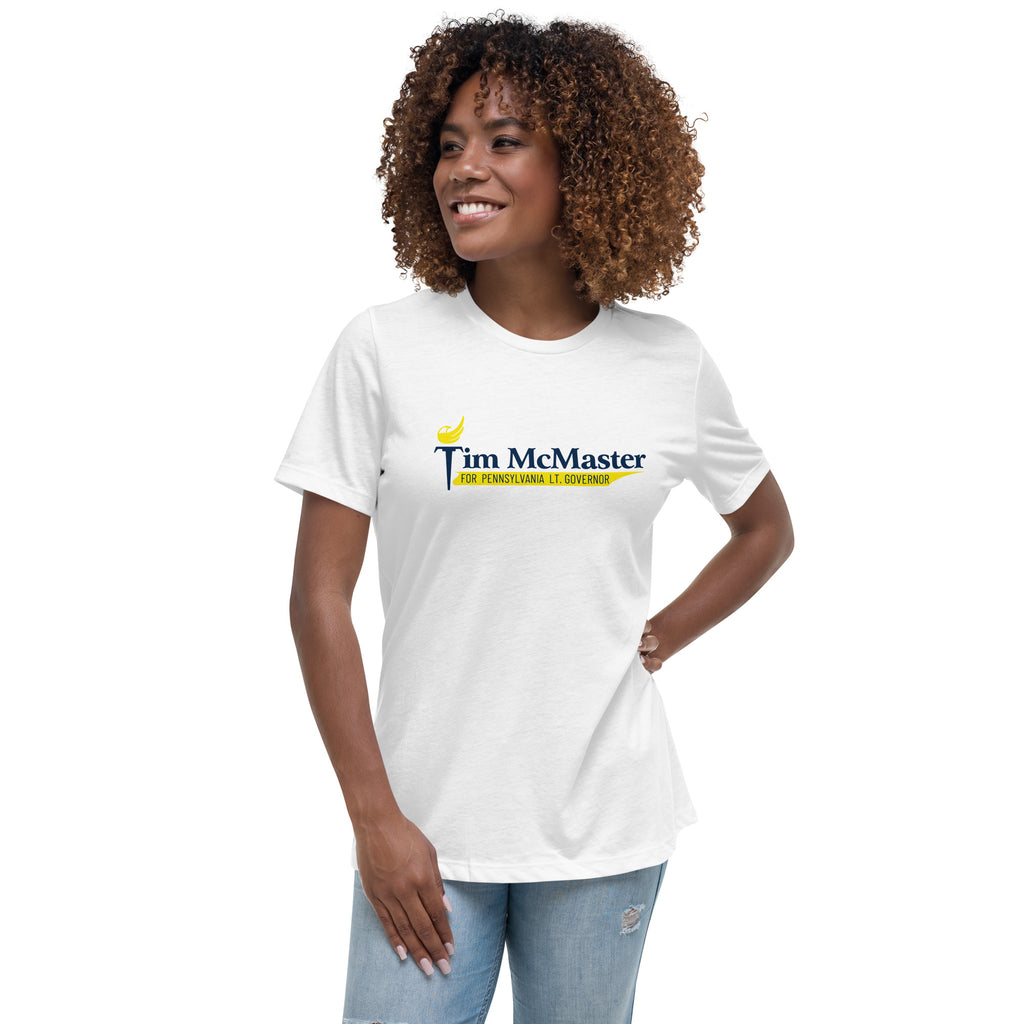 Tim McMaster for Pennsylvania Ladies t-shirt - Proud Libertarian - Tim McMaster for Pennsylvania